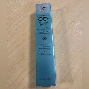 IT Cosmetics CC+ Oil-Free Matte In Fair Brand New Never Opened.